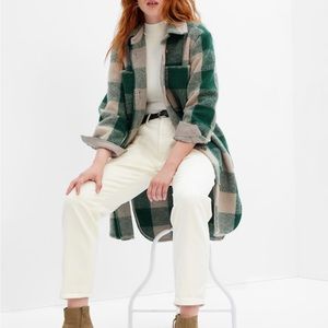Brand new tagged Gap Oversized Shirt Jacket Wool Blend